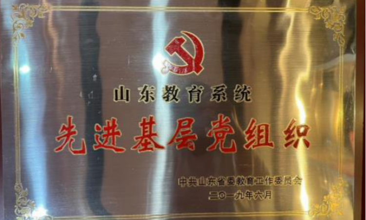 2019年山东教育系统先进基层党组织
