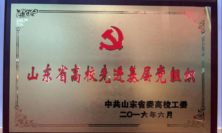 舞蹈学院党总支获“山东省高校先进基层党组织”